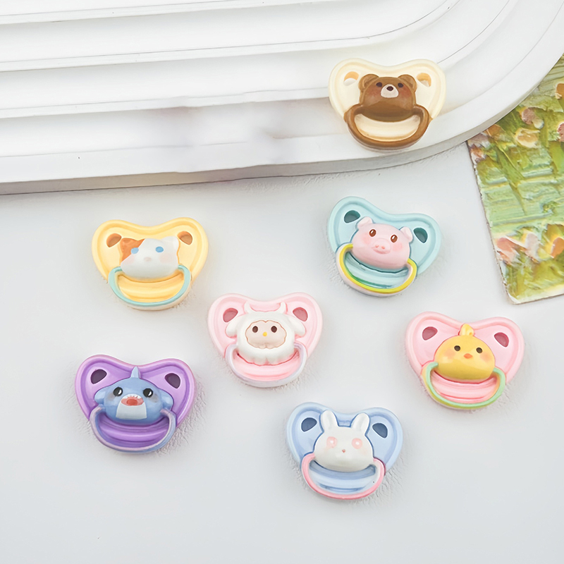 Kids Toys Play - 무작위 10Pcs 사랑스러운 미니 인형 젖꼭지