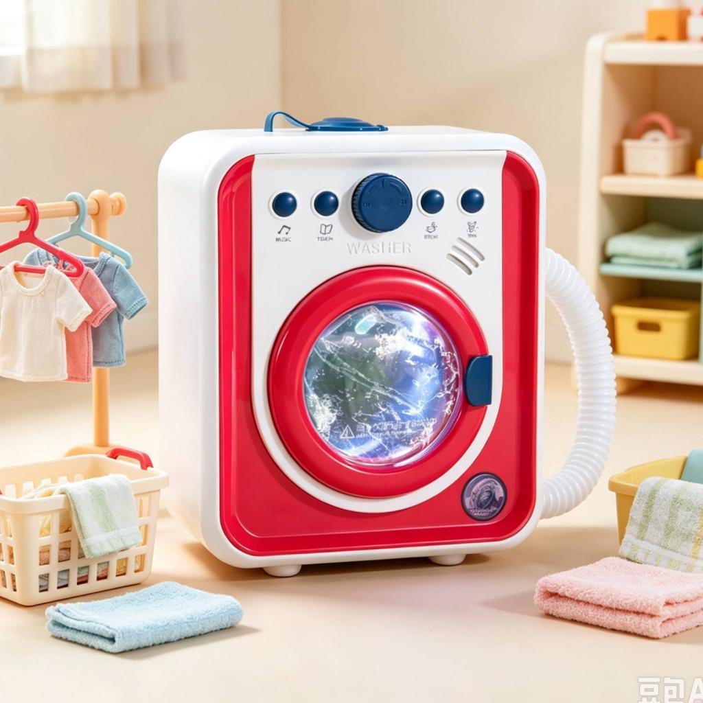 Kids Toys In Store - 어린이 미니 시뮬레이션 세탁기 놀이용 미니
