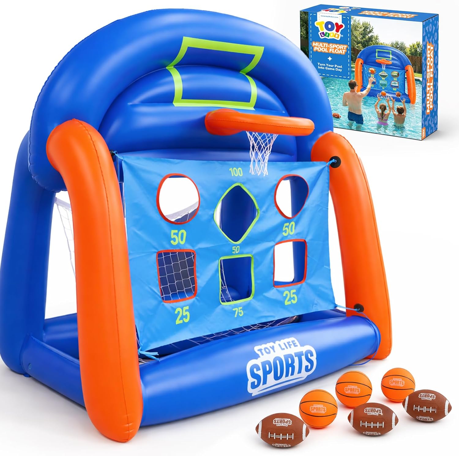 Kids Toys Play - 어린이 청소년 성인용 멀티 스포츠 수영장
