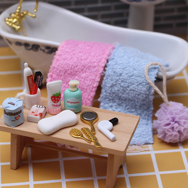 인형 집 미니어처 실용적인 욕실 액세서리 헤어 드라이어 - Kids Toys House 리뷰 및 가격