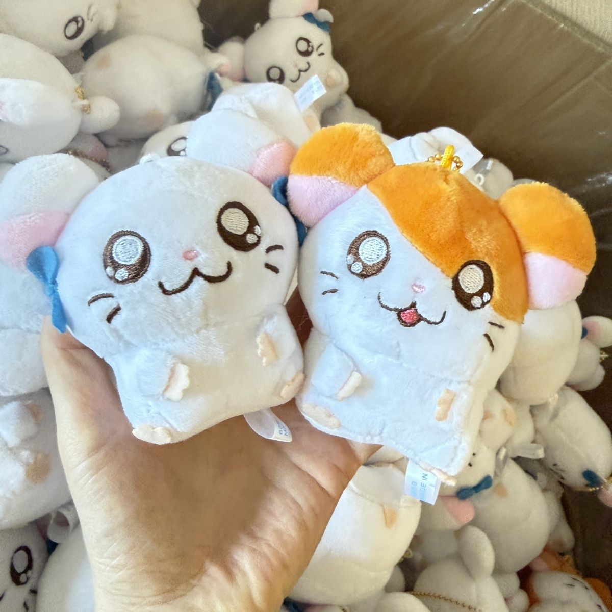 귀여운 햄타로 비주 허깅 플러시 키체인 가방 참 장식품 - Kids Toys Boys 리뷰 및 가격