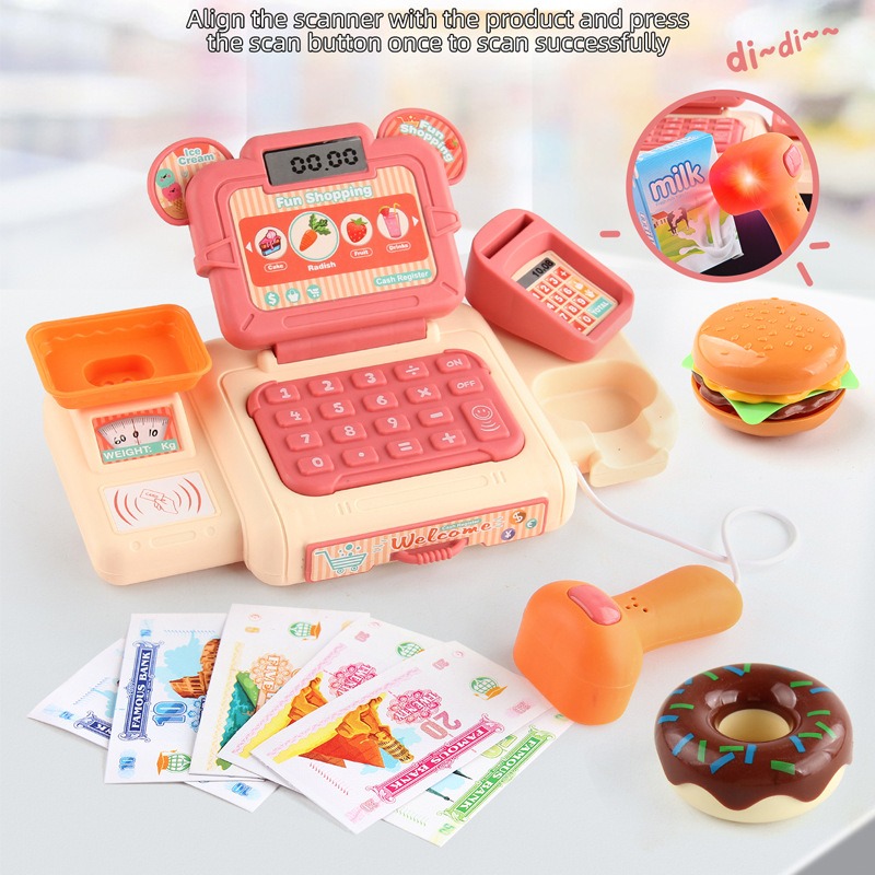 어린이 놀이 슈퍼마켓 계산대 장난감 사실적인 역할 놀이 - Kids Toys In Store 리뷰 및 가격