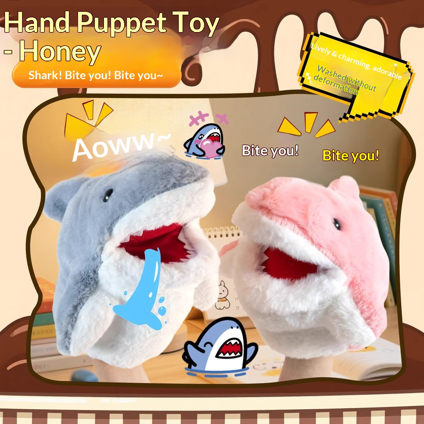 상어 손인형 봉제상어 팔 장갑 장난감 재미있는 인터랙티 - Kids Toys Play 리뷰 및 가격