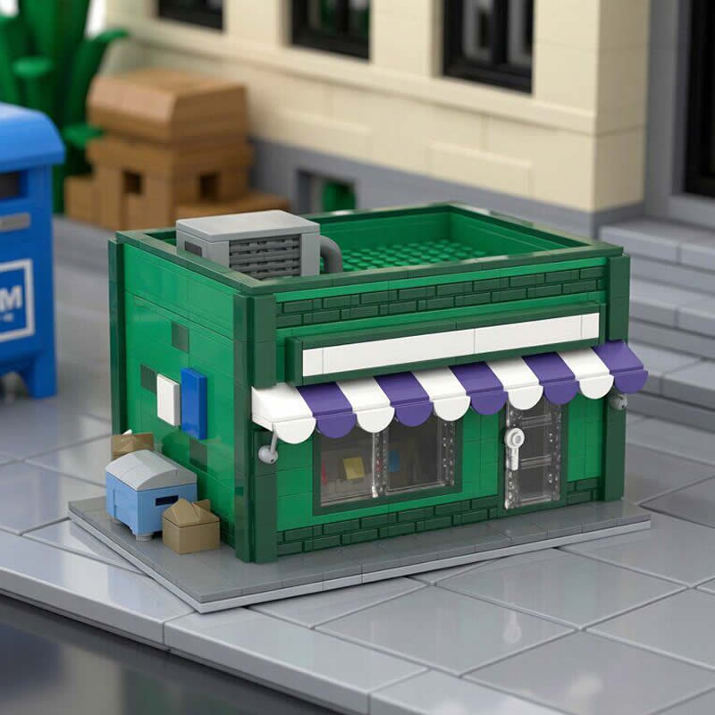 빌딩 블록 MOC 모듈형 미니 거리 상점 로봇 던전 야 - Kids Toys In Store 리뷰 및 가격