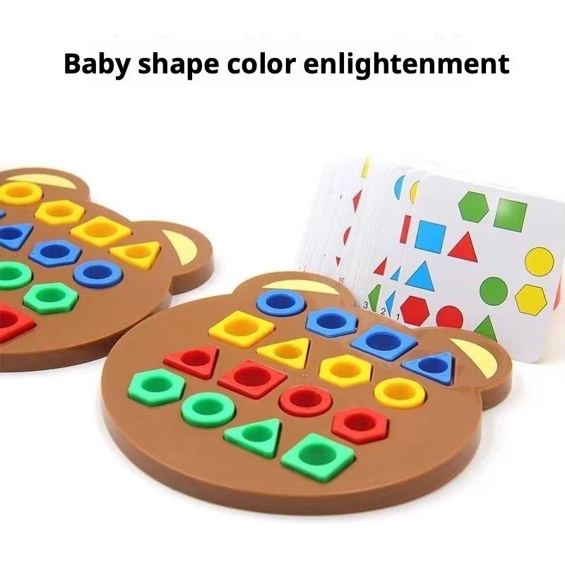 몬테소리 기하학 모양 분류 장난감 나무 퍼즐 교육용 인 - Kids Toys Variety 리뷰 및 가격