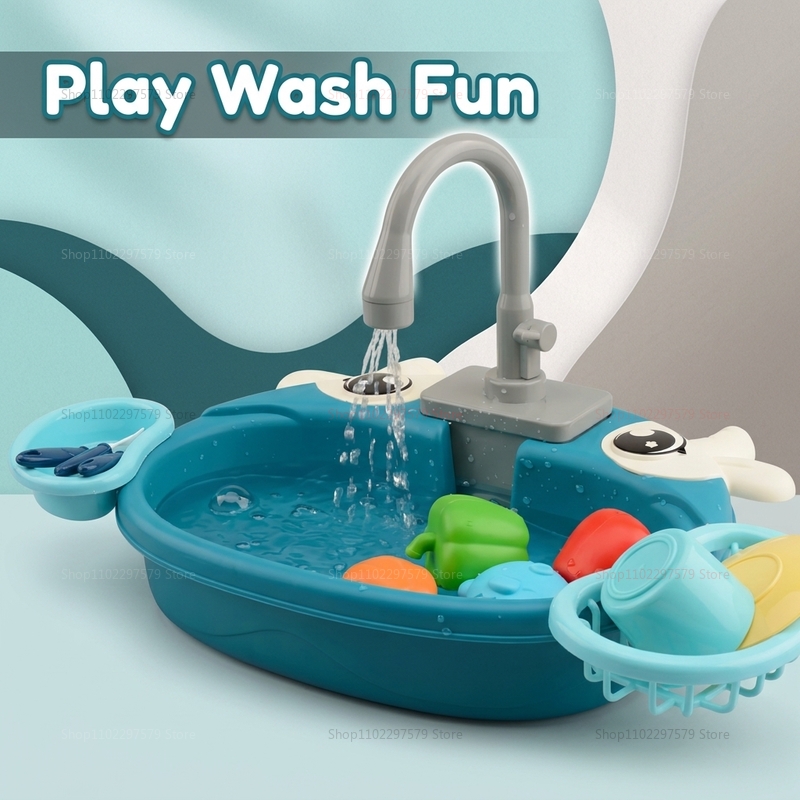유아용 인터랙티브 물놀이 싱크대 장난감 전동 흐르는 물 - Kids Toys In Store 리뷰 및 가격