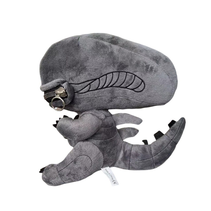 23CM 외계인 제노모프 모양의 지퍼 입 플러시 인형  - Xenomorph Kids Toys 리뷰 및 가격