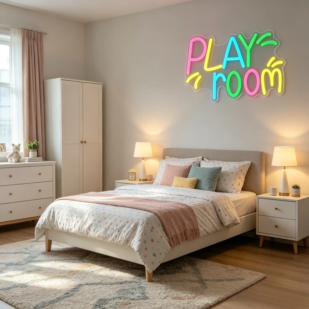플레이룸 네온사인 벽 장식용, 어린이방, 장난감 가게, - Kids Play Zone Toys 리뷰 및 가격
