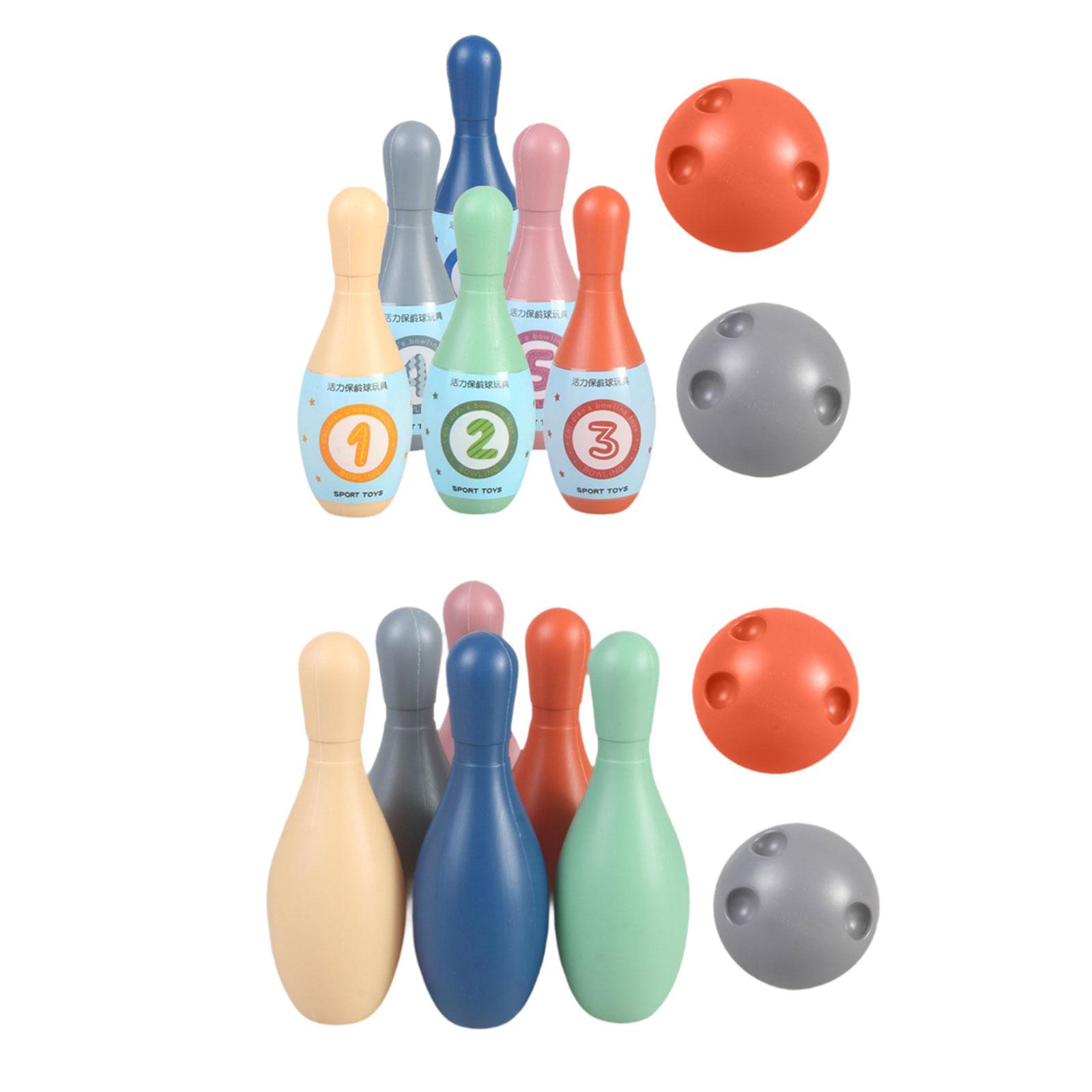 어린이 볼링 세트, 야외 볼링 장난감(핀 6개, 공 2 - Kids Yard Toys 리뷰 및 가격